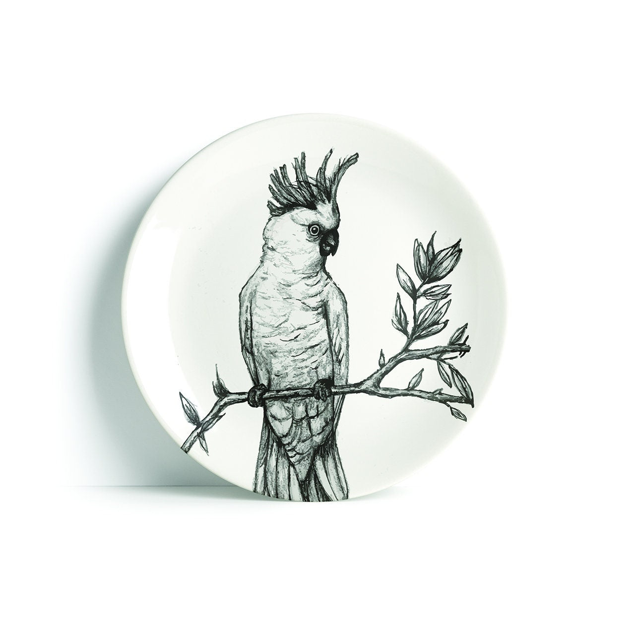 Cockatoo Plate - The BirdLife Collection